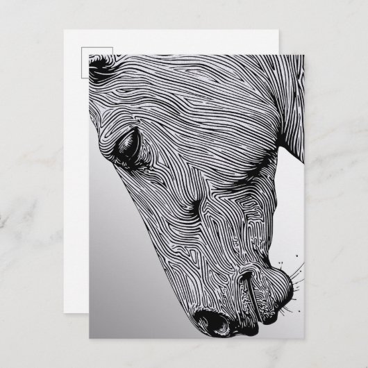 Fluss des Wilden Minimalistischen Schlupfs Postkarte (Vorne/Hinten)