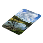 Fluss Deschutes, OR Magnet (Linke Seite)