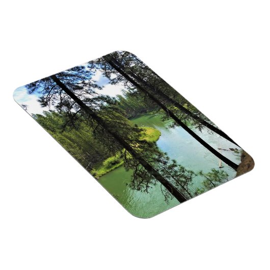 Fluss Deschutes, OR Magnet (Rechte Seite)