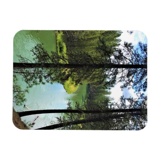 Fluss Deschutes, OR Magnet (Horizontal)