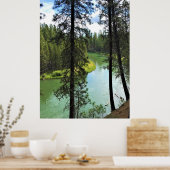 Fluss Deschutes, OR Poster (Küche)