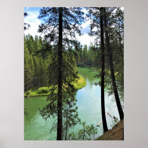 Fluss Deschutes, OR Poster
