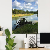 Fluss Deschutes, OR Poster (Heimbüro)