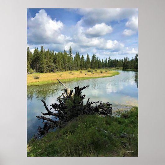 Fluss Deschutes, OR Poster (Vorne)