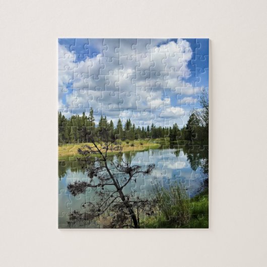 Fluss Deschutes, OR Puzzle (Vertikal)