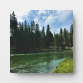 Fluss Deschutes, Oregon Fotoplatte (Vorderseite)