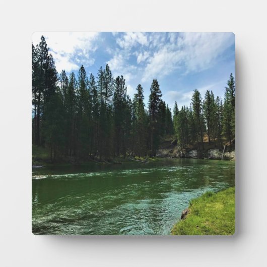 Fluss Deschutes, Oregon Fotoplatte (Vorderseite)