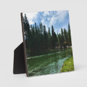 Fluss Deschutes, Oregon Fotoplatte (Vorderseite)