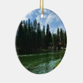 Fluss Deschutes, Oregon Keramik Ornament (Rechts)