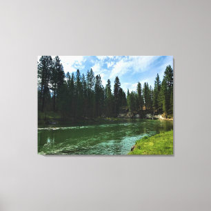 Fluss Deschutes, Oregon Leinwanddruck