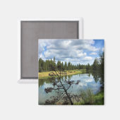 Fluss Deschutes, Oregon Magnet (Vorderseite/Rückseite)