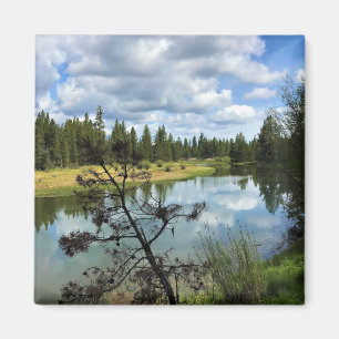 Fluss Deschutes, Oregon Magnet