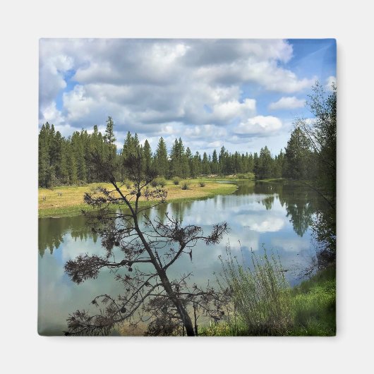 Fluss Deschutes, Oregon Magnet (Vorne)