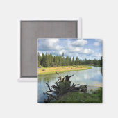 Fluss Deschutes, Oregon Magnet (Vorderseite/Rückseite)