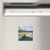Fluss Deschutes, Oregon Magnet (In Situ (Geschirrspüler))