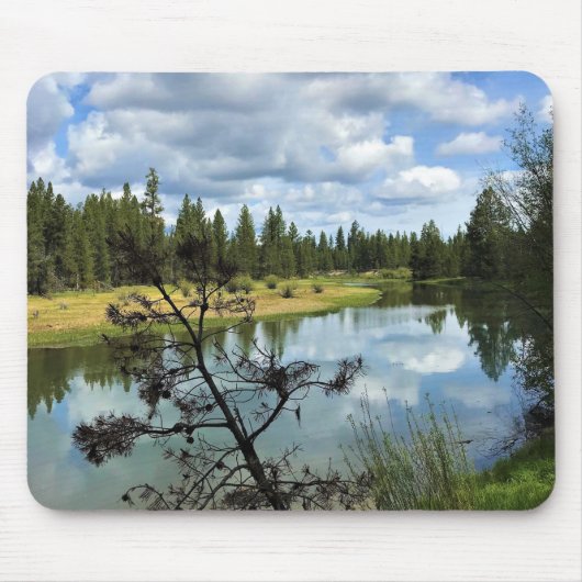 Fluss Deschutes, Oregon Mousepad (Vorne)
