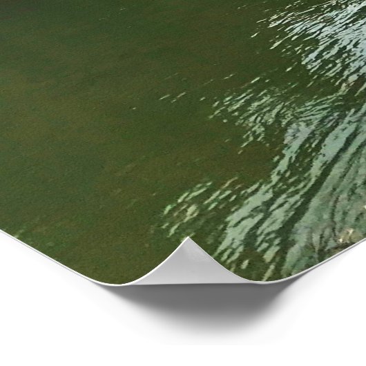 Fluss Deschutes, Oregon Poster (Ecke)