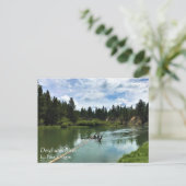 Fluss Deschutes, Postkarte Oregon (Stehend Vorderseite)