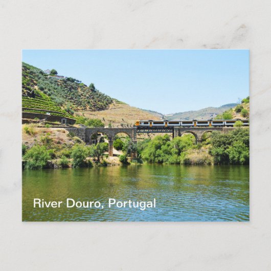 Fluss Douro, Portugal Postkarte (Vorderseite)