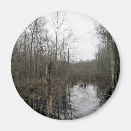 Fluss durch die Wildnis Magnet