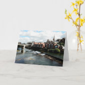 Fluss Durham, weiße Brücke Karte (Gelbe Blume)