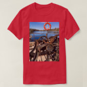 Fluss Eisenbahn T-Shirt (Design vorne)