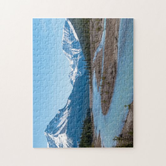 Fluss entlang Icefields Parkway Highway 93 - Kanad Puzzle (Vertikal)