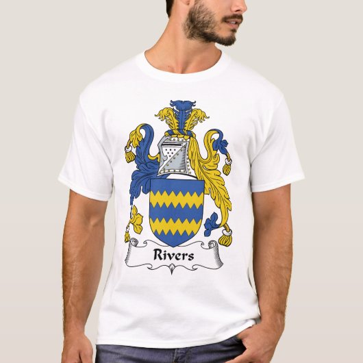 Fluss-Familienwappen T-Shirt (Vorderseite)