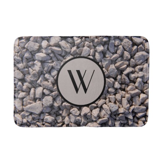 Fluss-Felsen-Bad-Matte Badematte (Vorderseite)