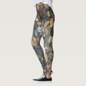 Fluss-Felsen-Entwurf Leggings (Links)