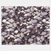 Fluss-Felsen Fleecedecke (Vorderseite (Horizontal))