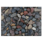 Fluss-Felsen-Schneidebrett Schneidebrett (Vorderseite)