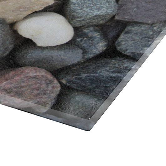 Fluss-Felsen-Schneidebrett Schneidebrett (Ecke)