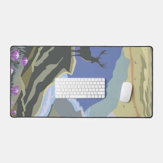 Fluss Flüchtige Blick Serenity Schreibtischunterlage (Tastatur & Maus)
