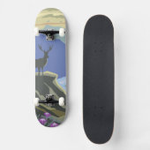 Fluss Flüchtige Blick Serenity Skateboard (Vorderseite)