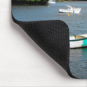 Fluss Fowey in Cornwall Mousepad (Ecke)