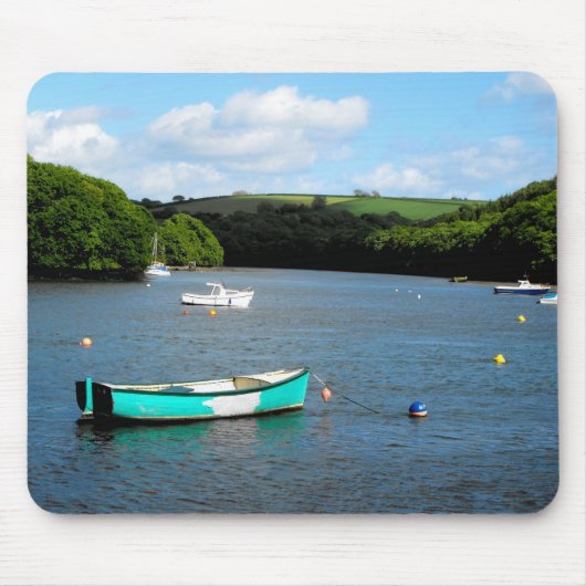 Fluss Fowey in Cornwall Mousepad (Vorne)