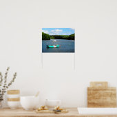 Fluss Fowey in Cornwall Poster (Küche)