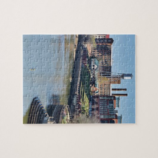 Fluss-Fronten-Puzzlespiel Columbus GA Puzzle (Horizontal)