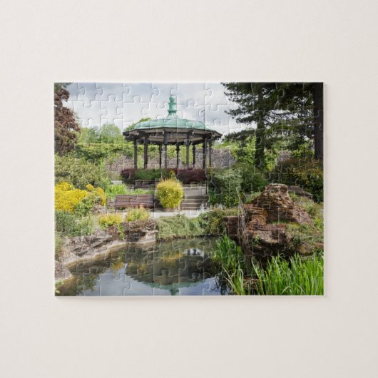 Fluss-Gärten in Belper, Derbyshire Puzzle (Horizontal)