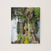 Fluss-Gärten in Belper, Derbyshire Puzzle (Vertikal)