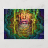 Fluss Goddess Postkarte (Vorderseite)