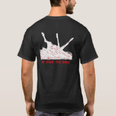 Fluss-Götter des Spiels T-Shirt (Rückseite)