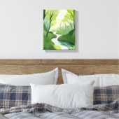 Fluss Green | Bemalung der Wasserfarbe Leinwanddruck (Insitu (Schlafzimmer))