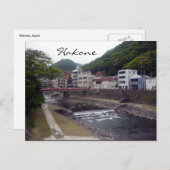 Fluss Hakone Postkarte (Vorne/Hinten)