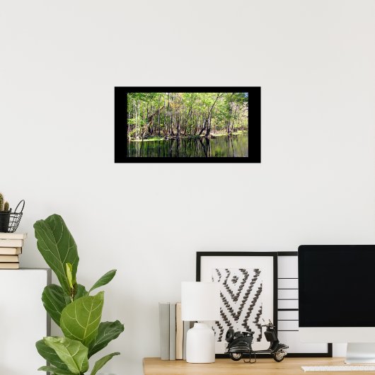 Fluss Ichetucknee Poster (Heimbüro)