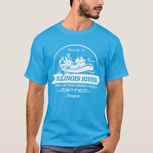 Fluss Illinois (Rafting 2) T-Shirt (Vorderseite)