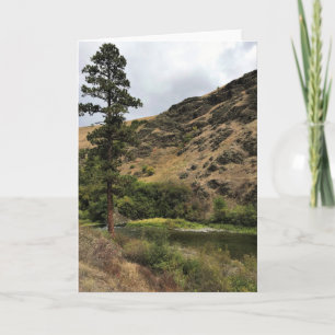 Fluss Imnaha, Oregon Karte