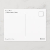 Fluss Imnaha, Oregon Postkarte (Rückseite)