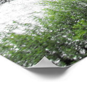 Fluss in den Schweizer Alpen Poster (Ecke)